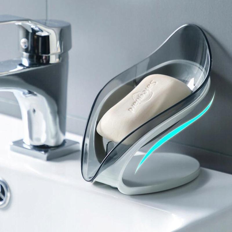 Blue Leaf Soap Dish