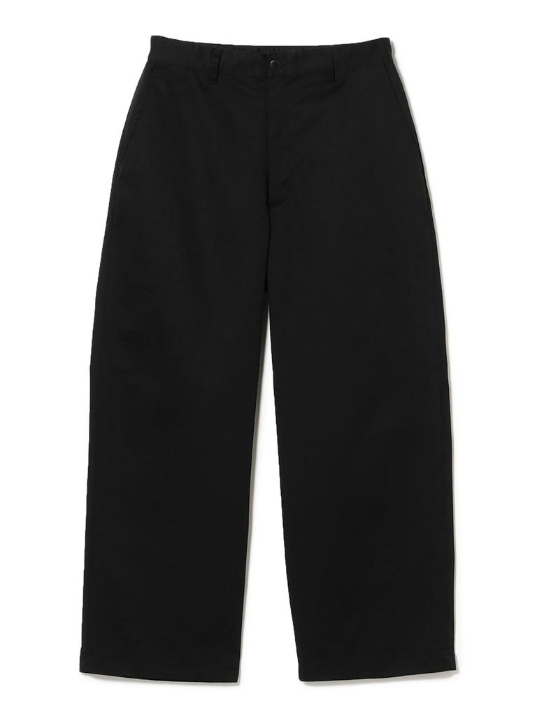 B:MING LIFE STORE by BEAMS Men's B:TC_Wide_PT Pants, Black, Size S, 92230179147