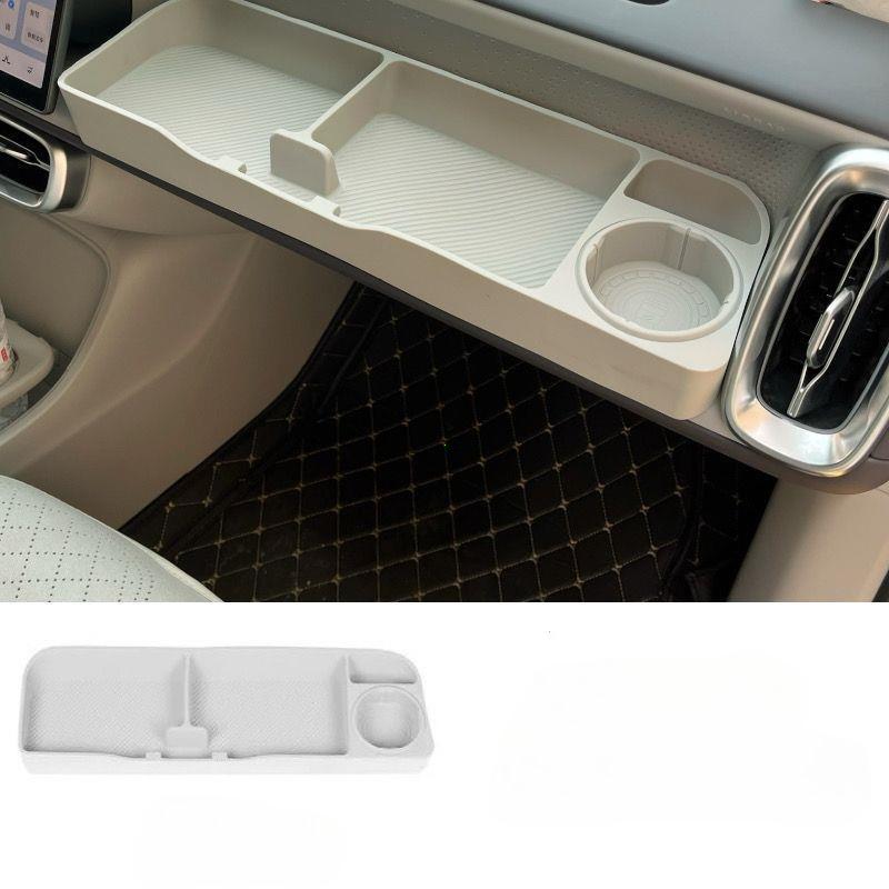 Boîte de rangement pour Leapmotor B10 B01 Lafa 5 Amélioration de voiture Modification de voiture Extension de tableau de bord côté passager Décoration de voiture