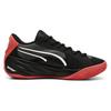 Puma All-Pro Nitro Unisex Black Red White Low Top Basketball Shoes Stylish Versatile 379079-08