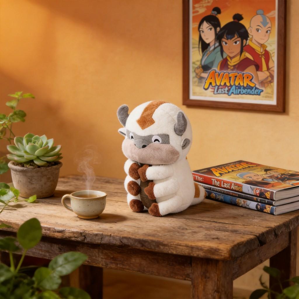 Avatar The Last Airbender Momo Plush Toy With Short Plush For Kids And Collectors