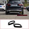Tail Throat Exhaust Muffler Pipe Cover Stainless Steel Car Accessories For Mercedes-Benz GLC GLE GLS W167 X253 X167 2020-2022