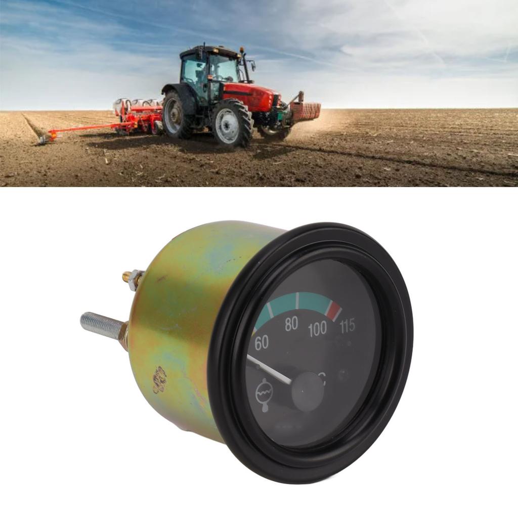 Car Water Temperature Gauge 12V   Engine Water Temperature Gauge for Passenger Cars Trucks Agricultural Vehicles Tractors