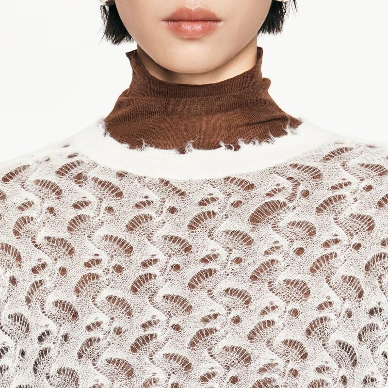 JNBY Women's Fall 2024 Loose Round Neck Knit Sweater