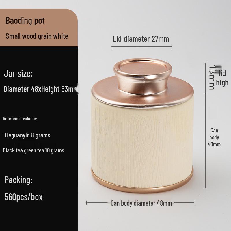

Baoding Paper Tea Can: Small Green Tea and Tieguanyin Packaging Box 5g-15g