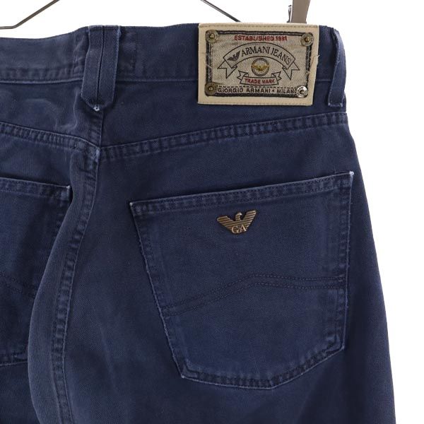 ARMANI JEANS made in Italy Straight denim pants w30 Button fly jeans Men's Used