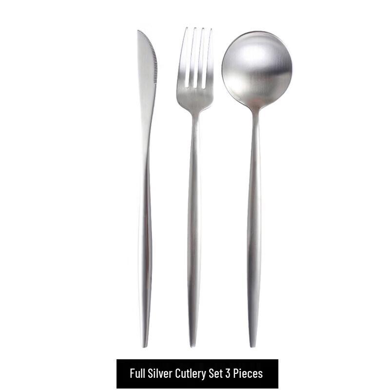Qiwei 304 Stainless Steel Cutlery Set