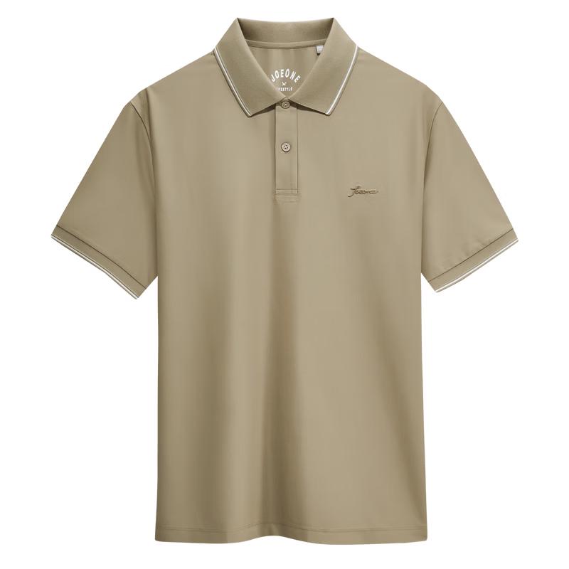 JOMOO Men s Easy-Care Short-Sleeve Polo Shirt XL