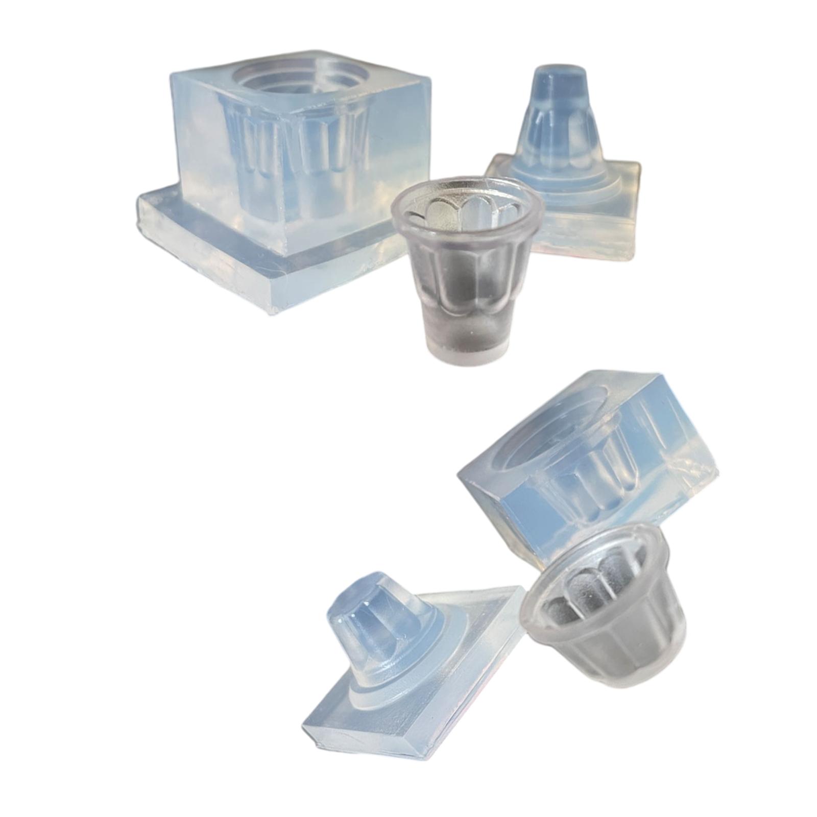 

Многоразовые силиконовые формы Ручные художественные принадлежности Форма чаши для создания детализированной миниатюрной еды и художественных поделок 3