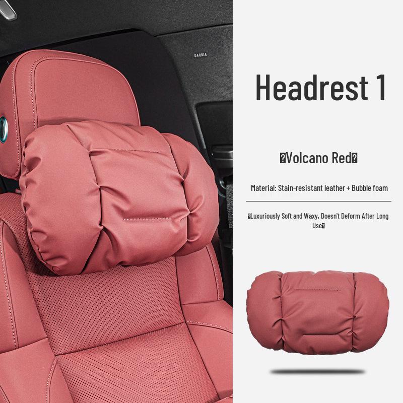 Lynk & Co Car Headrest & Lumbar Support Pillow for Neck Protection