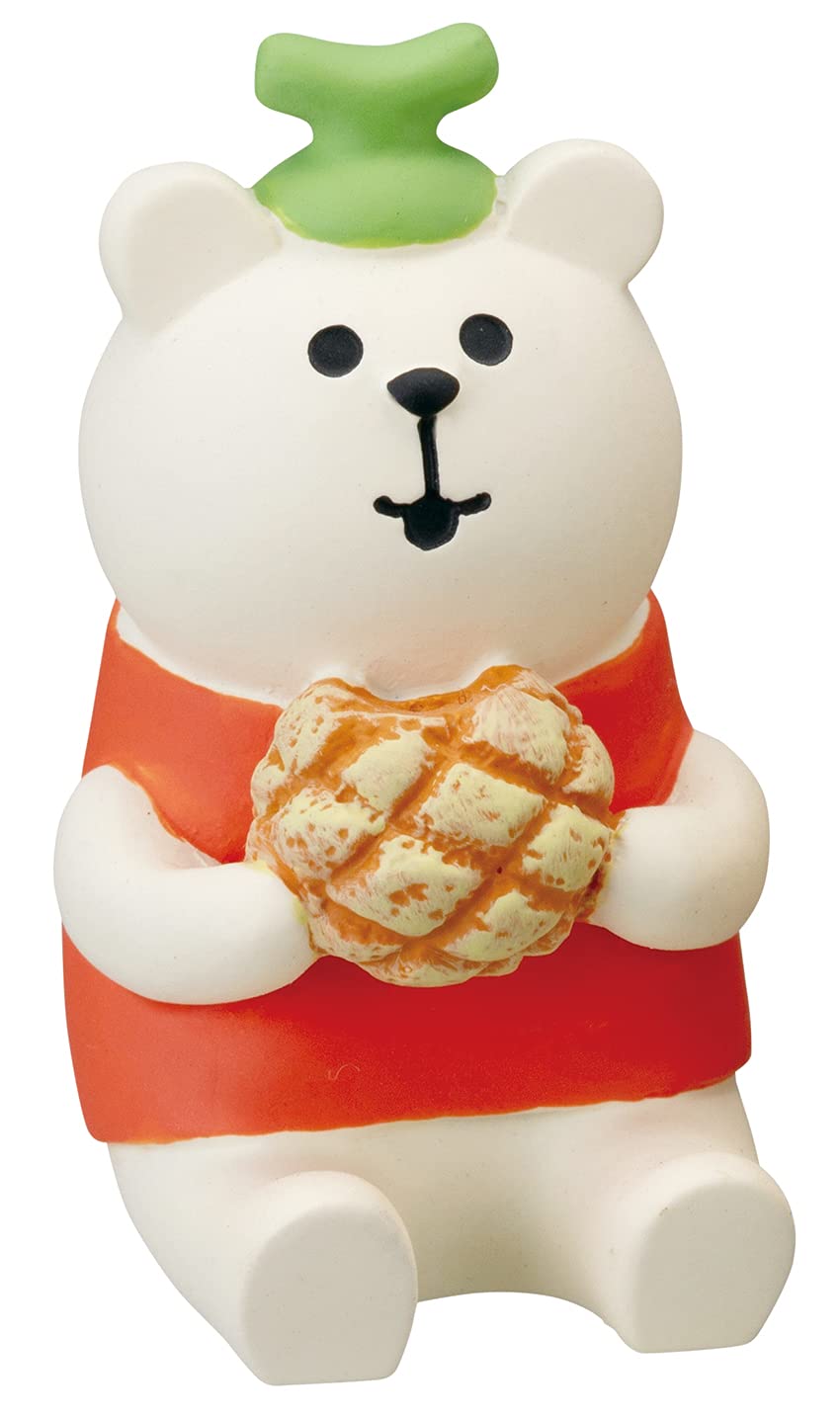 

Decore DECOLEconcombre Polar Bear Melon Bread ZCB-28744 Miniature Bakery Bread Bear Polar Bear