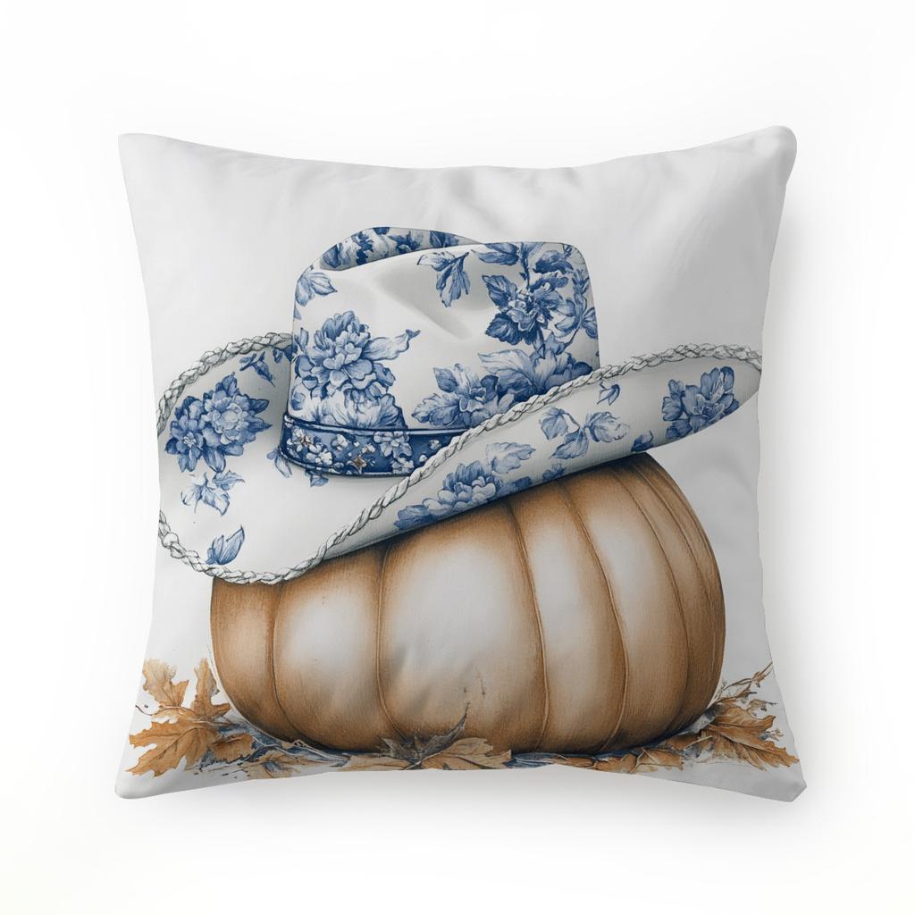 Autumn Thanksgiving Pumpkin Cushions Pillowcase Polyester Cushion Cover Throw Pillow Sofa Decoration Pillowcover Home Decor