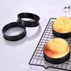 8 Piece Non-Stick Muffin Rings Heat-Resistant Baking Circle Mold Household Mousse Cake Mold  Dessert
