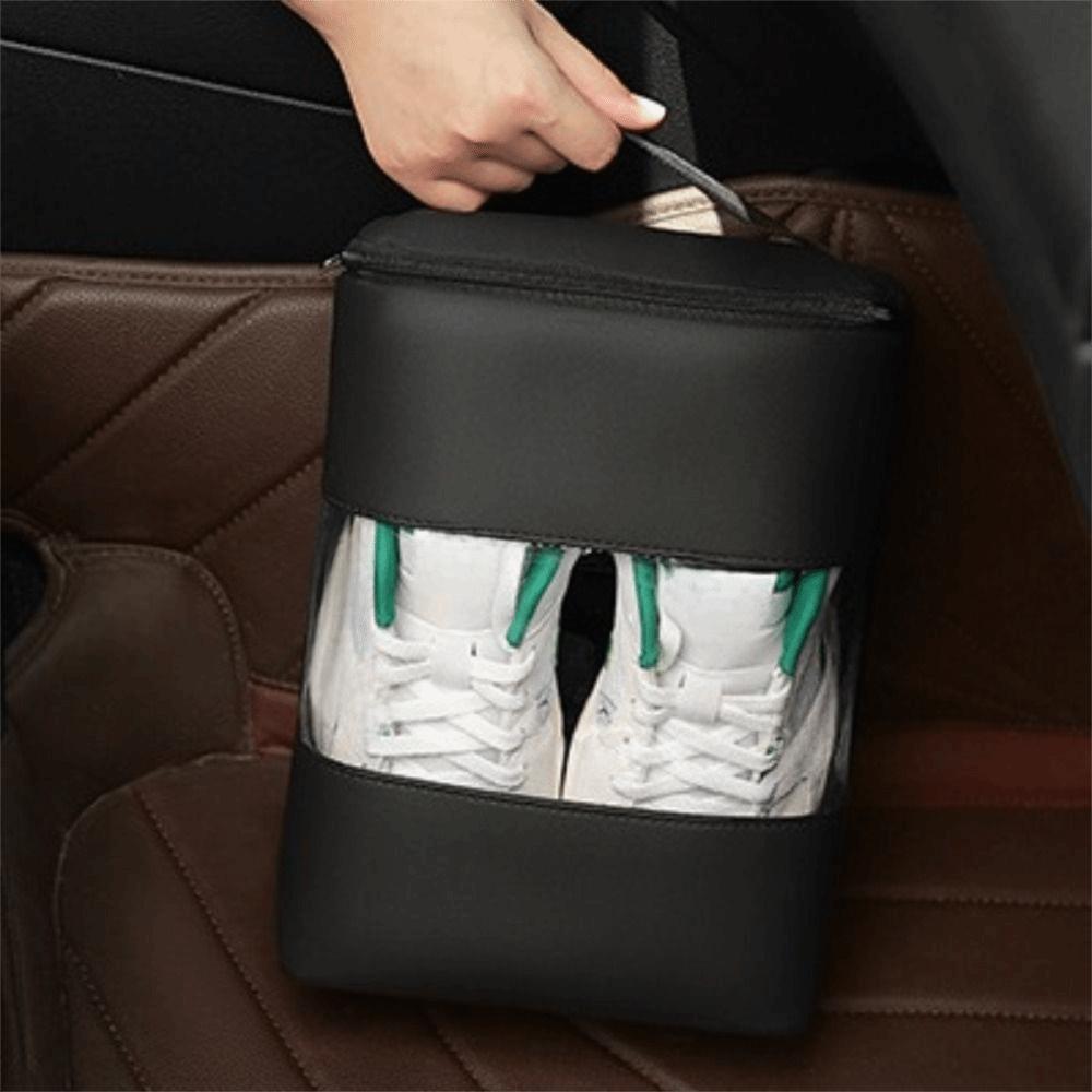 Waterproof Car Shoe Box Large Capacity Car Boot Shoe Box Convenient Shoe Storage Bag  Road Trip