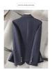 2025 Damen Merino-Woll-Anzugjacke - Herbst/Winter Petite Slim Fit, Verdickter Blazer im Göttinnen-Stil