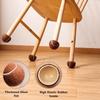 4pcs Easy Installation Table and Chair Covers Mute Silent Table and Chair Footrest  Desks Protection