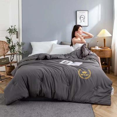 Couette chaude et épaisse pour dortoir d'étudiants, taille King et Queen, couette douce et confortable pour printemps et hiver