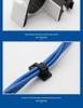 Self-Adhesive Adjustable Cable Clip Holder for Network Wire Management