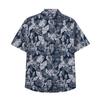 SUNDAY ROSE Aloha Short Sleeve Stretch Hawaiian Beach Size Navy A Men's Shirt, Shirt, Shirt, Summer, M, Pattern,