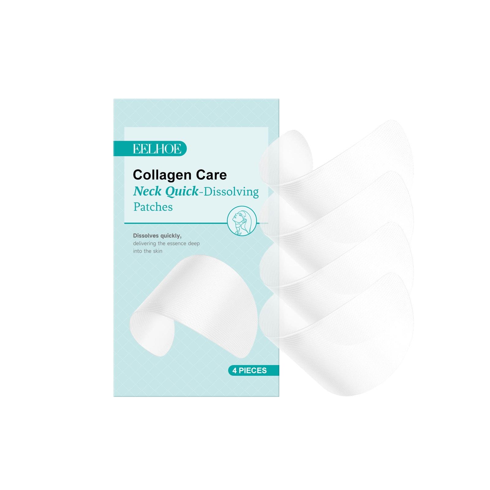 Collagen Neck Patch Daily Light Skin Care Refreshing And Smooth Neck Skin Portable Patch Let Skin Radiant And Luminous