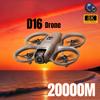 D16 Drohne Professionell 8K HD Dual-Kamera Luftaufnahme 180° Elektrisch Verstellbar GPS Hinderniserkennung Bürstenloser Motor UAV Neu