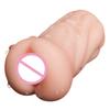Promotion Realistic Aircraft Cup Pocket Pussy Soft Silicone Stroker with 3 Textured Channels  Pleasure Sex Toy for Men