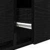 TV Cabinets 2 pcs Black Oak Effect 80 x 31 x 25.5 cm