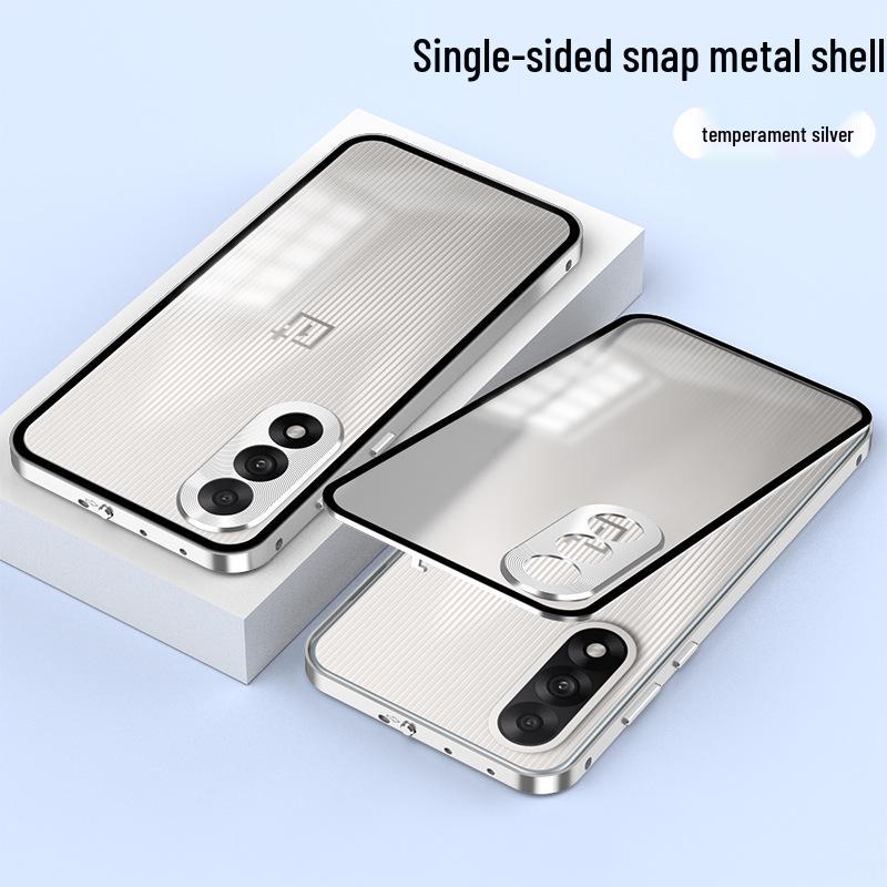 Grenzübergreifend kompatible OnePlus Nord CE 5 Pop-Up Handyhülle und Nord 5 Racing Edition Metall-Schutzrückwand