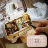DIY Wood DollHouses Handmade Funny Box Theatre Miniature Box Cute Doll Houses Assemble Kits Birthday Gift Wooden Toys For