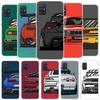Japan JDM Sports Cars Comic Cover Phone Case For Samsung Galaxy A12 A22 A32 A52 A72 A02S Phone Case Note 20 Ultra 10 S10 Plus A5