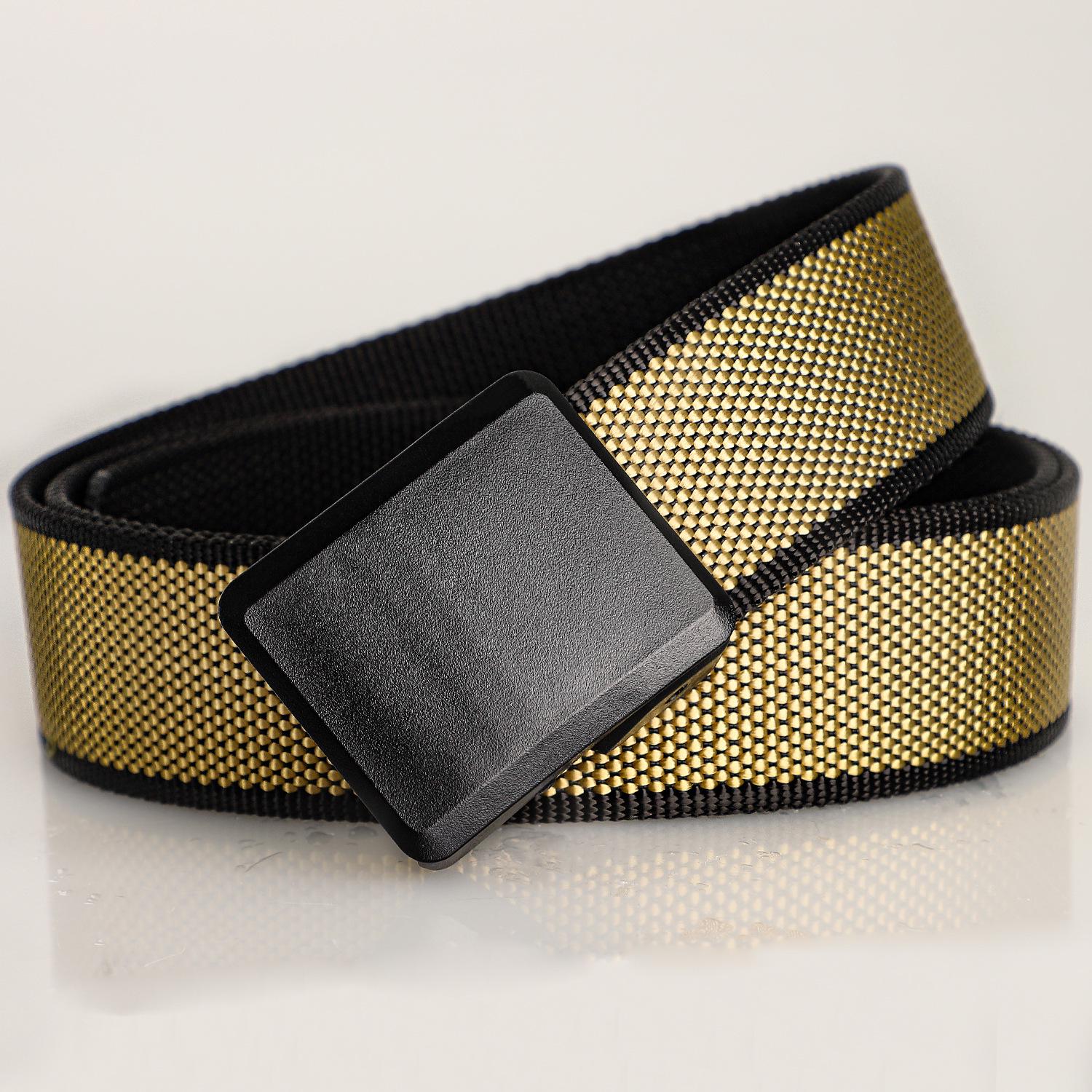 

Мужской спортивный ремень с пряжкой для активного отдыха - Легкий, Двусторонний, Универсальный, Повседневный пояс 120 cm