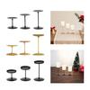 3Pcs Pillar Candle Holders, Stable Classic Candlestick Holder, Candle Stand Table Centerpiece for Fireplace Living Room Mantle