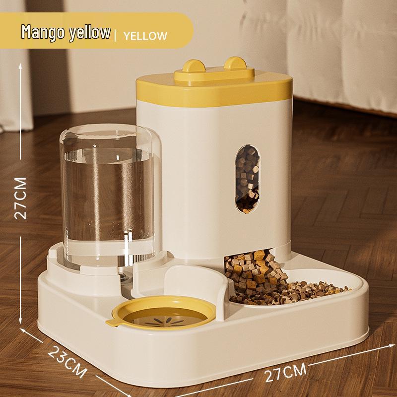 Automatic Pet Feeder & Water Dispenser Set with Food Storage for Cats & Dogs