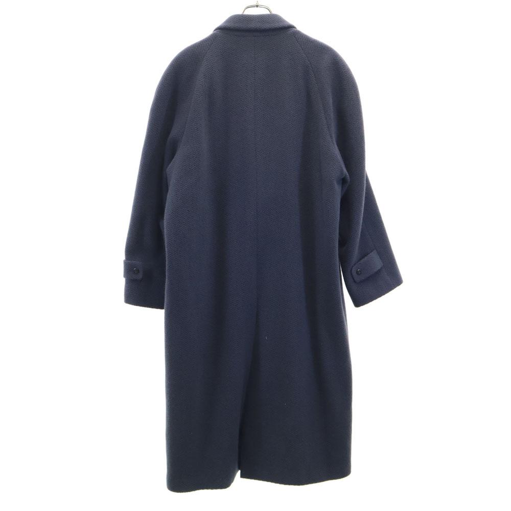 Givenchy 90s Old Herringbone Pattern Wool coat L gray Men's Used
