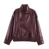 Nieuwe Dames Korte Losse PU Leer Motorjas - Lente/Herfst Europese & Amerikaanse Modetrend