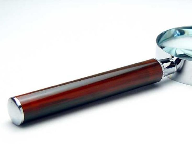 Clear Optics RK-65 Handheld High-Power Magnifying Glass Loupe with 4x Magnification, 65mm