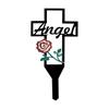 Cemetery Memorial Stake with Pointed Top - Outdoor Decorative for Deceased Relatives