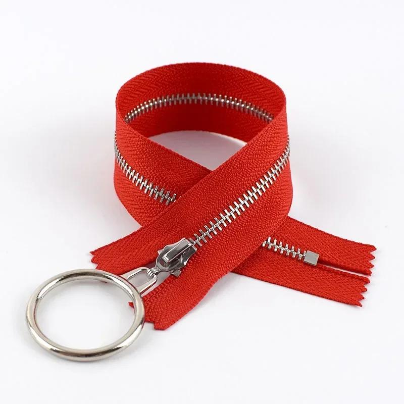 5 Stück Meetee Metallreißverschluss zum Nähen 3# 15-30cm Endlosreißverschluss Verschluss Tasche Geldbörse Dekorative Reißverschlüsse Reparatur DIY Bekleidungszubehör