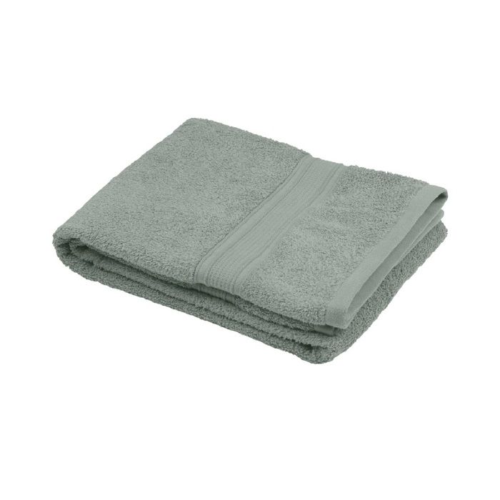 Serviette de toilette - Laguna - 70 x 140 cm - 100% coton GOTS - Vert lichen