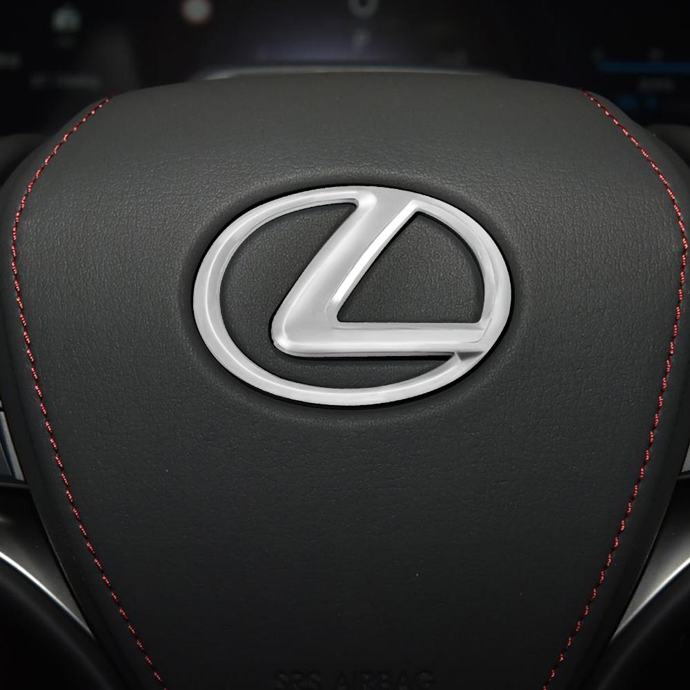 ABS Car Steering Wheel Logo Emblem Sticker Decals Buckle For Lexus LS GS GS300 GS350 GS400 GS430 GS460 GS450h GS300h Accessories