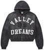 Europe, America 2025 American Graffiti Printing Men's and Women's Loose Casual Zipper Hooded Sweater Trendy Brand
