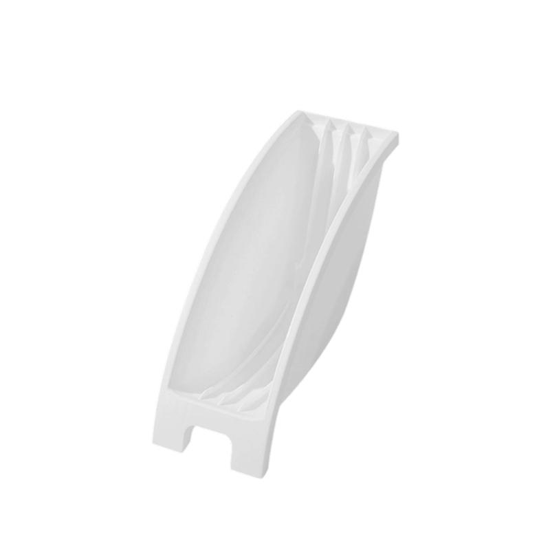 Convenient Kitchen Dish Drainer Modern White Dish Drainer Portable Stand Rack for a Clean and Organized Kitchen