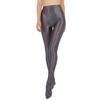 Womens Wet Look Glossy Leggings Elastic Waistband Footed Design Slim Fit Tights Nightclub Dancewear