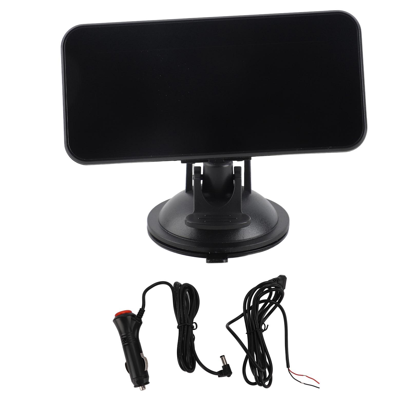 Универсальный интеллектуальный автомобильный инклинометр, датчик наклона, высокое разрешение, HUD, цифровой измеритель угла наклона для автомобиля чёрный