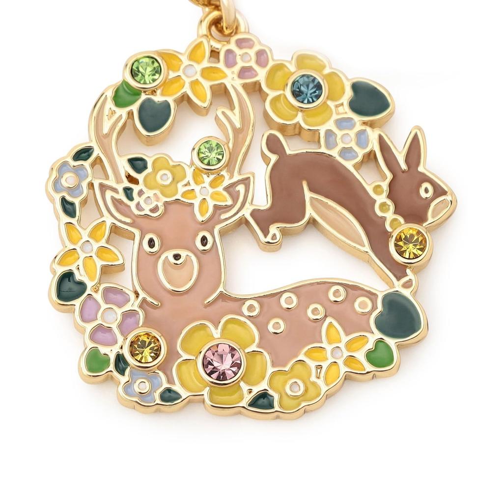 Zipper Charm Deer Rabbit Spring White FREE [Feiler] [1H9825281017020] It's ISP-251017 Women's
