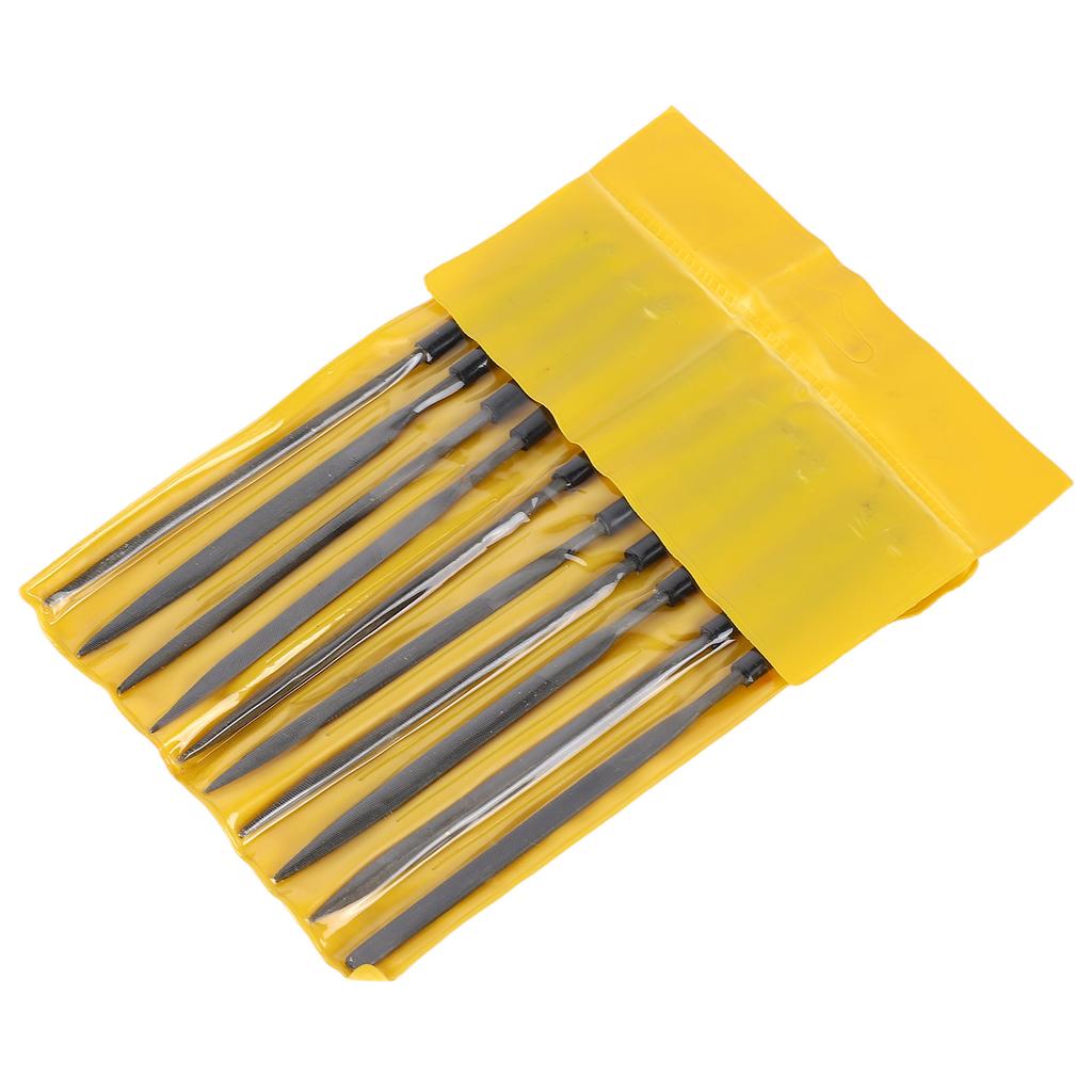 10 szt. Zestaw pilników do gitary Wielofunkcyjny metalowy pilnik igłowy do nakrętek i progów gitary Luthier Muzyk Naprawa