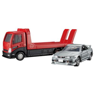 TAKARA TOMY Tomica Premium Tomica Transporter Nissan Skyline GT-R (BCNR33) Mini Car Toy Ages 6+