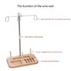 Embroidery Thread Spool Holder Thread Holders with 3 Spools Sewing Thread Stand Thread Roll Holder