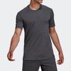 T Shirts Men's Black Crew Neck Moderate Straight Fit HC4226