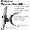 Uchwyt samochodowy na telefon LUNQIN do Mercedesa Benz GLB Class 2020-2024 Akcesoria samochodowe Uchwyt nawigacyjny Dekoracja wnętrza Uchwyt na telefon komórkowy